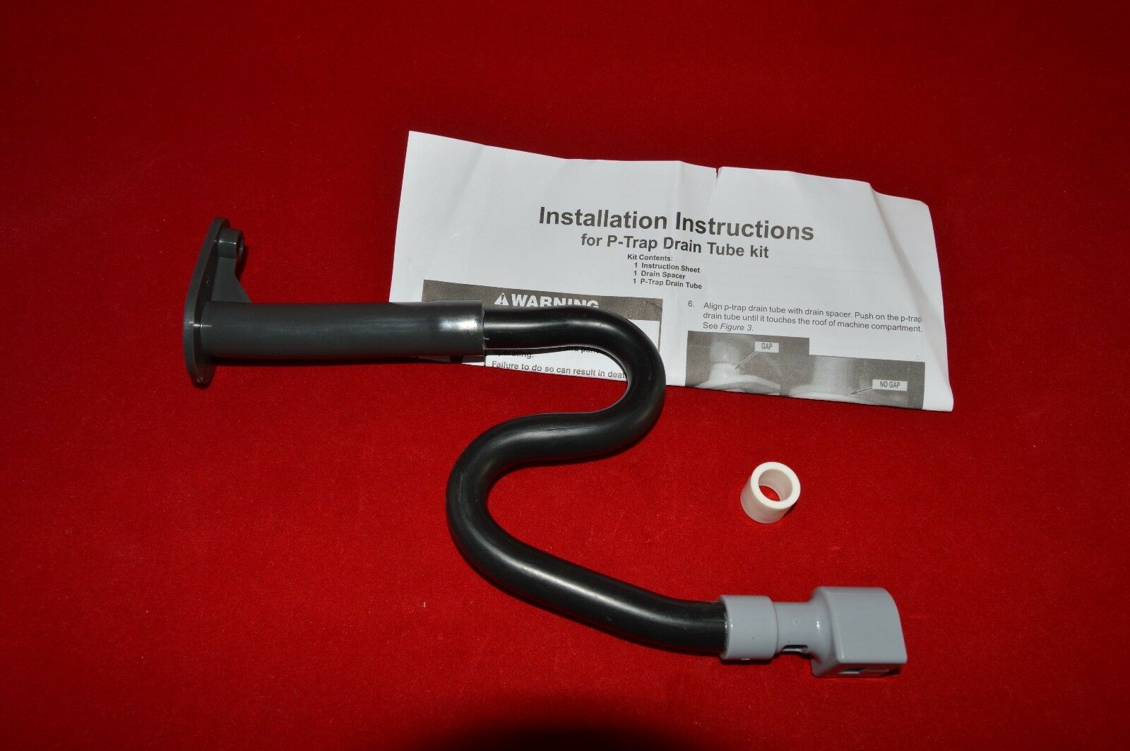scaroo New Whirlpool Refrigerator Tube-Drain W10619951 W10309238