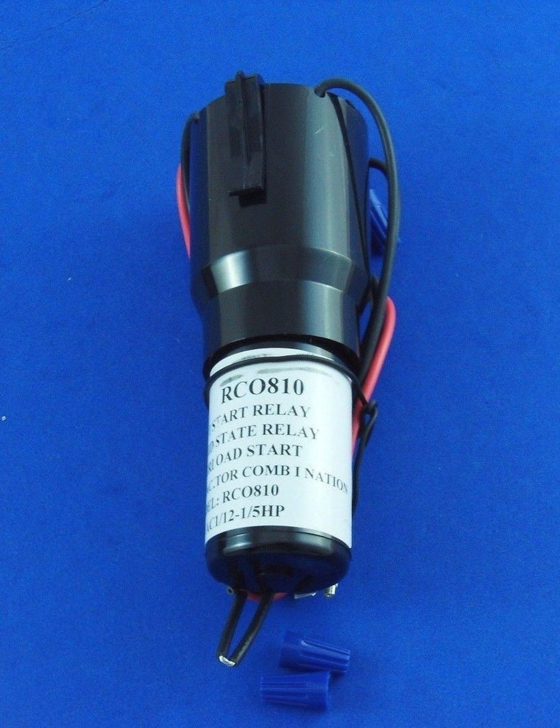 scaroo Start Capacitor, Relay, Overload, Kit 3 in1 RCO810, HS810, ERP8