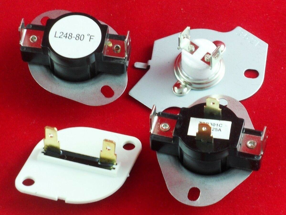 scaroo Thermostat-Pkg 279769-3387134-3390719 Whirlpool Kenmore Dryer Thermostat Fuse