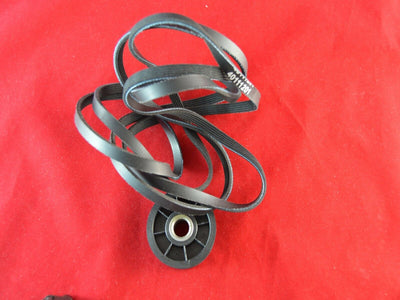 scaroo 40111201 Y54414 BELT AND TENSION PULLEY KIT FOR AMANA MAYTAG DRYERS New
