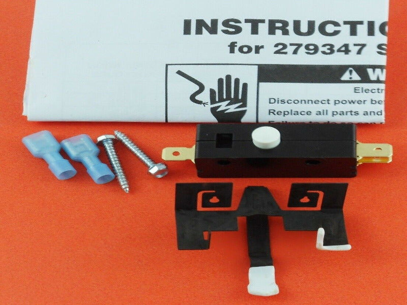scaroo 279347 Dryer Door Lid Switch Kit for Whirlpool, Sears New