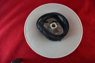 scaroo WP694089 AP6010602 PS11743785 694089 341241 Dryer Blower Wheel & 92" Belt New