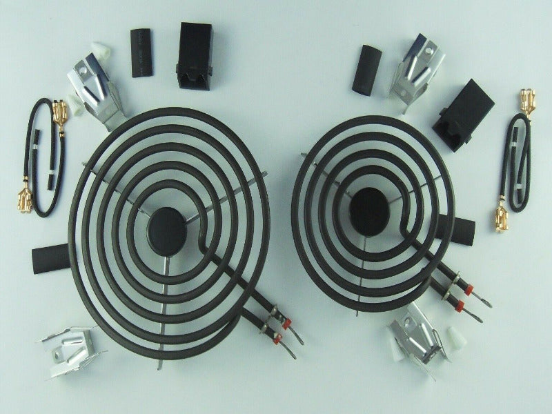 scaroo MP21YA 8" & MP15YA 6" Range Stove Cooktop Burner Element With Receptacle
