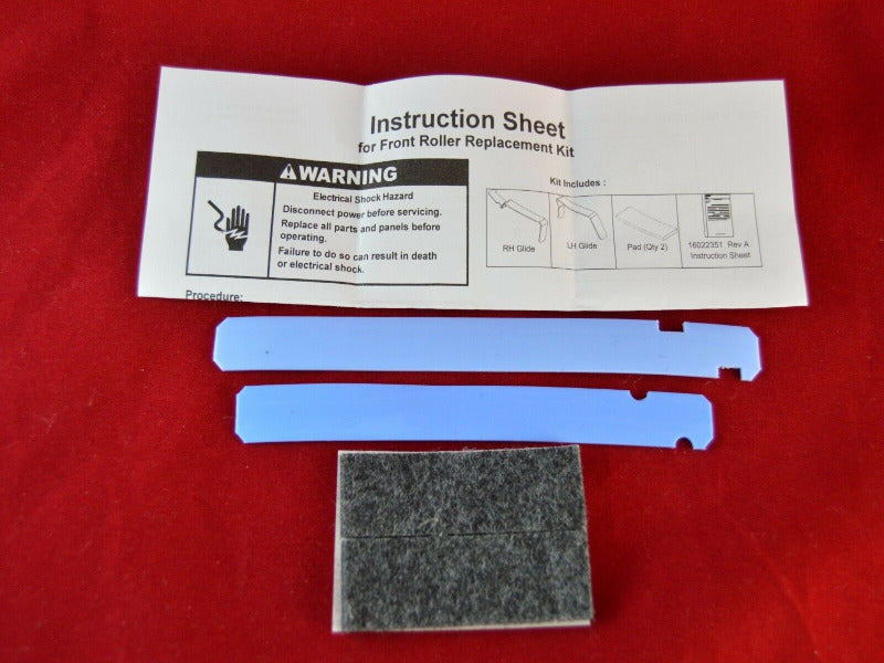 scaroo 12002126 Admiral Magic Chef Dryer Front Glide Pad Kit PS2003584 New