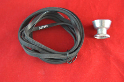 scaroo NEW 8066184 DRYER MOTOR PULLEY AND 341241 BELT*