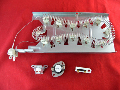scaroo 3387747 & 279973 & 3392519 & Dryer Heating Element Fuse Kit New
