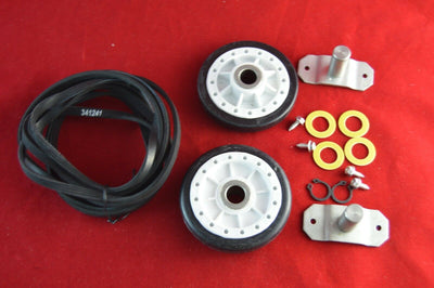 scaroo LA-1008 DRYER REAR ROLLER KIT WITH 92" BELT 341241 NEW